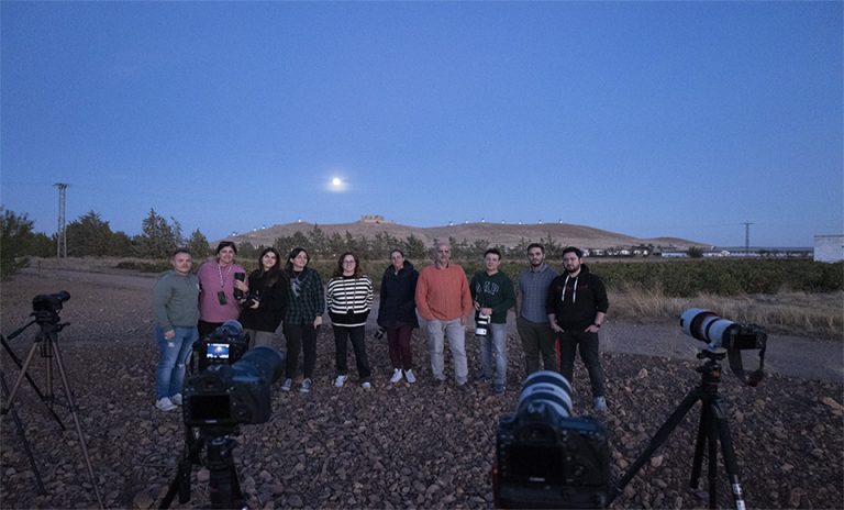 Foto grupal taller superluna